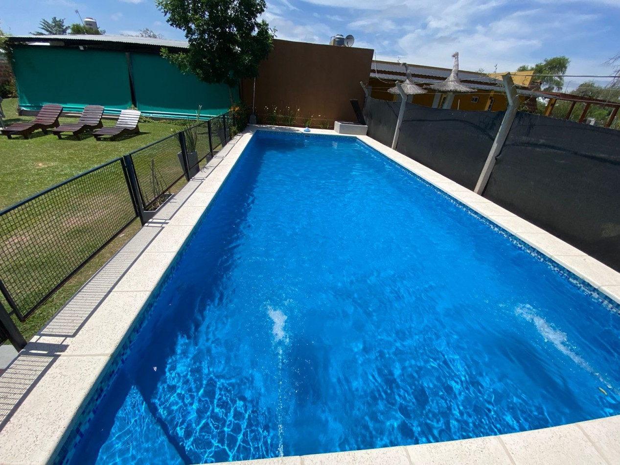 VENDE COMPLEJO TURISTICO DE CABAÑAS Y CASA EN NUEVO PUEBLO GRAL. BELGRANO!